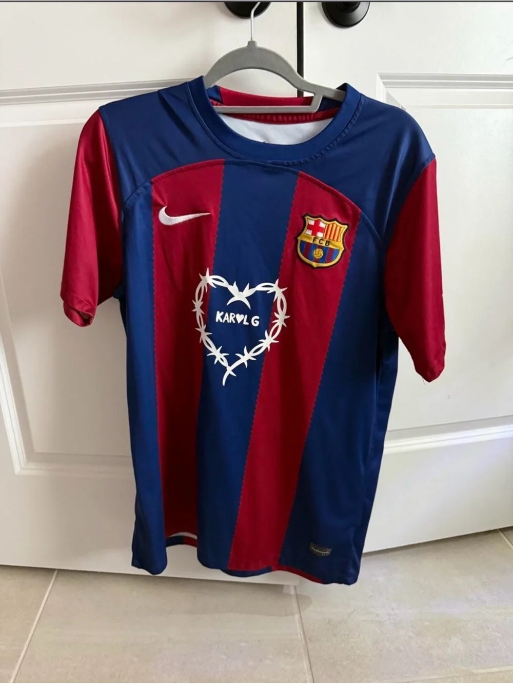 Barcelona limited edition Karol g jersey